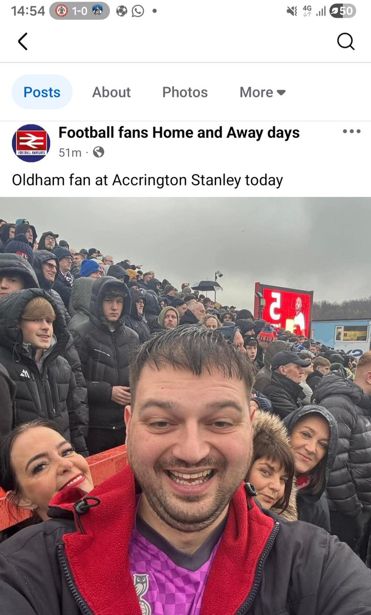 bluentangerine7's tweet image. Fame at last! #oafc