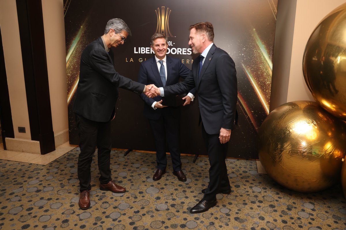 ¡Bienvenido Atos, nuevo patrocinador tecnológico de la CONMEBOL! Desde hoy, Atos será parte de la CONMEBOL <a href="/Libertadores/">CONMEBOL Libertadores</a>, CONMEBOL @LibertadoresFem, CONMEBOL <a href="/Sudamericana/">CONMEBOL Sudamericana</a> y la <a href="/ConmebolRecopa/">CONMEBOL Recopa</a>, impulsando la transformación digital del fútbol sudamericano.