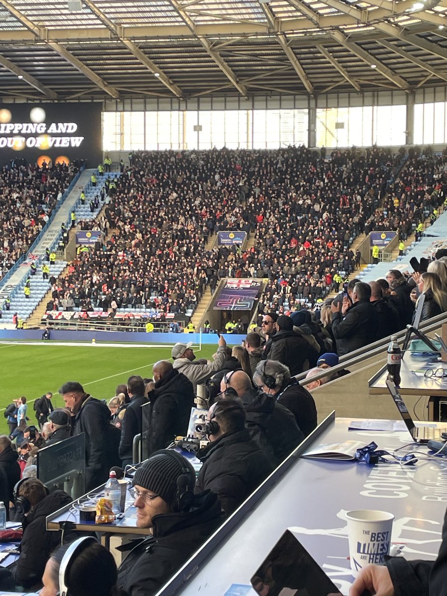 RichSCawley's tweet image. #cafc away support at Coventry City.