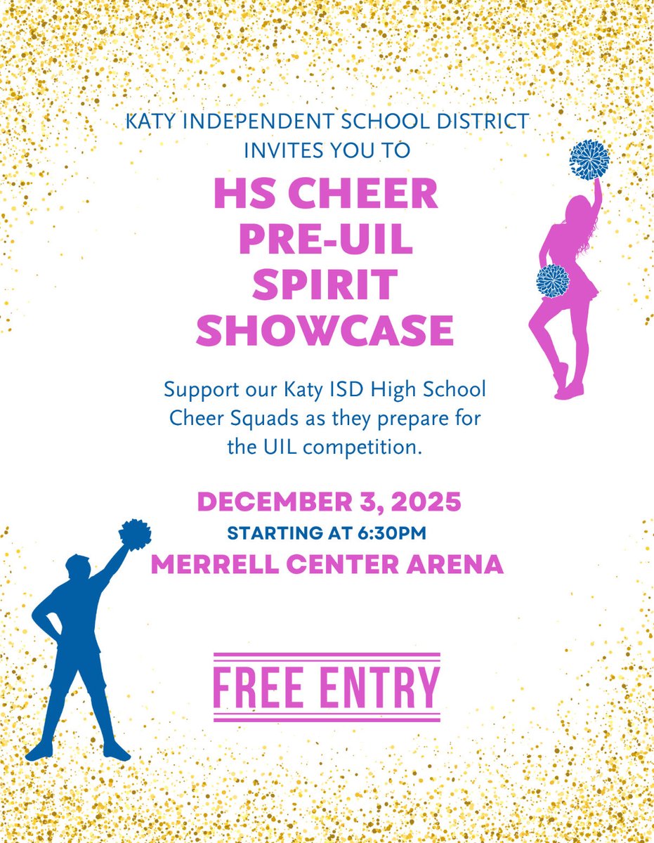 Come out for a night full of cheer! The FHS cheer team is the last team at 8 pm - let’s go crazy for Navy!