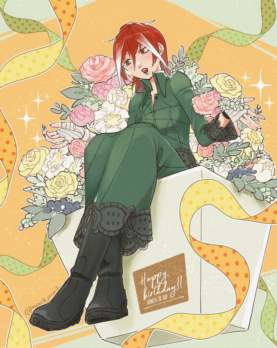 うらら～～今年もお誕生日おめでとう🎁💐🎀
#Persona2 
#ペルソナ2