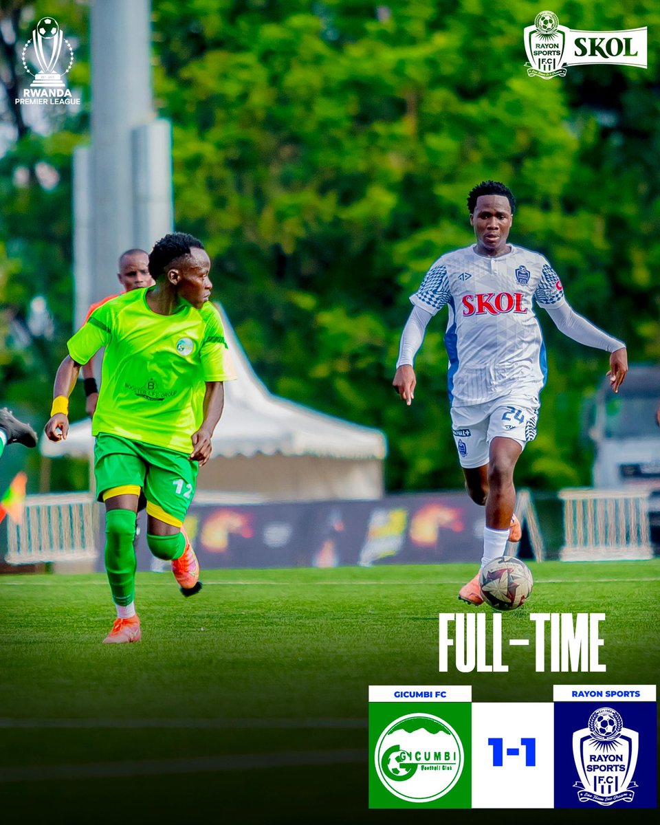 rayon_sports's tweet photo. #RPL || #GICRAY

Full Time

Gicumbi FC 1-1 Rayon Sports 

#Gikundiro https://t.co/7BAUqoCTLJ
