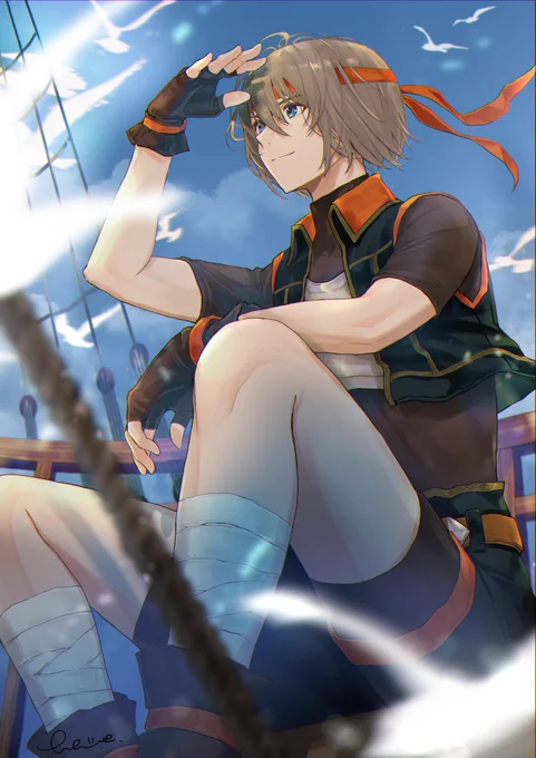 [第1位] 377票 幻水4主人公(4様) (IV, R) 「得るものだってあった、と思う。」 ※イラスト続きあり #幻水総選挙開票中_III〜紡時部門 #幻水総選挙2025
