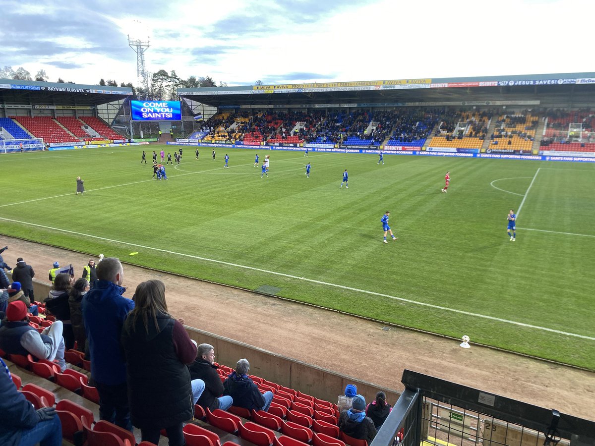 scobby28's tweet image. St Johnstone v Cove Rangers