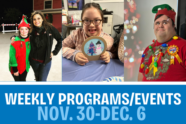 The DSASTX is back in the office Monday, December 1st. In case you missed the weekly, here is a look ahead! ow.ly/O2PP50XxK67