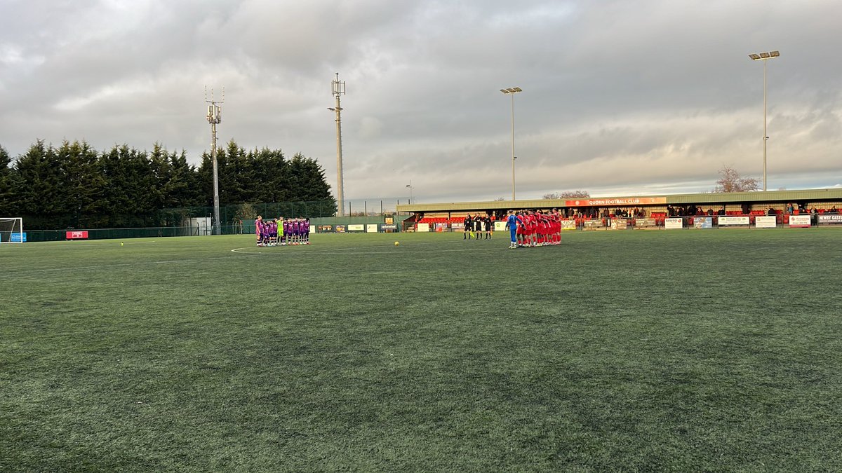 QuornAFC's tweet image. Before kick off we are observing a minute’s silence in memory of @halesowentownfc Club President Colin Brookes who sadly passed away this week.

Our thoughts are with his family and everyone at the club.

We will also be wearing black armbands today in memory of Colin.