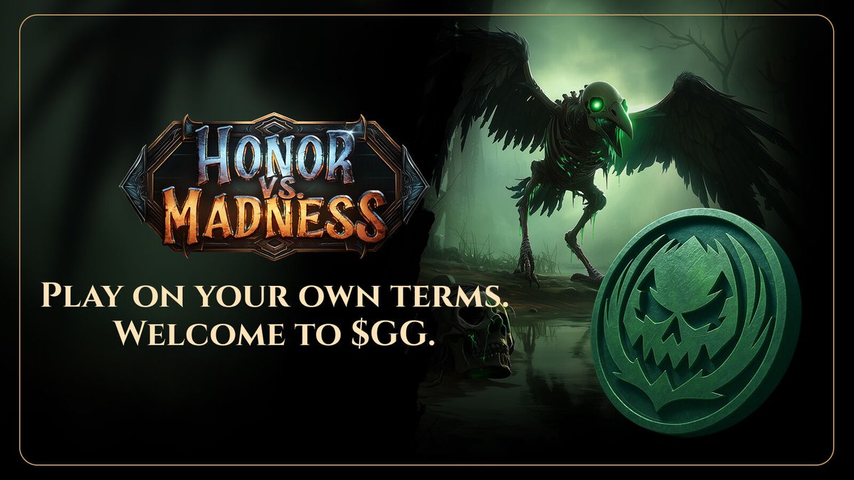 HonorVSMadness's tweet image. Our token sits at the center of every meaningful choice.

Trade it, stake it, build around it — but remember, every move writes your story into the match.

In HVM, $GG isn’t the reward for playing well, it’s the tool that lets you play on your terms.