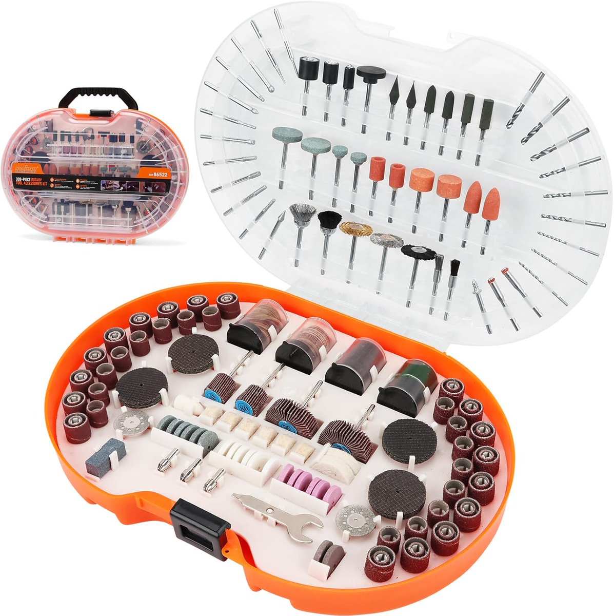 JoltJoydeals's tweet image. $11.xx reg 16.99

HORUSDY 308-Piece Rotary Tool Accessory, 1/8-in Shank Rotary Tool Kit, for Easy Polishing, Sanding, Cutting, Drilling, Engraving, Sharpening, Grinding with Carrying Case 

amzn.to/3XrScu7