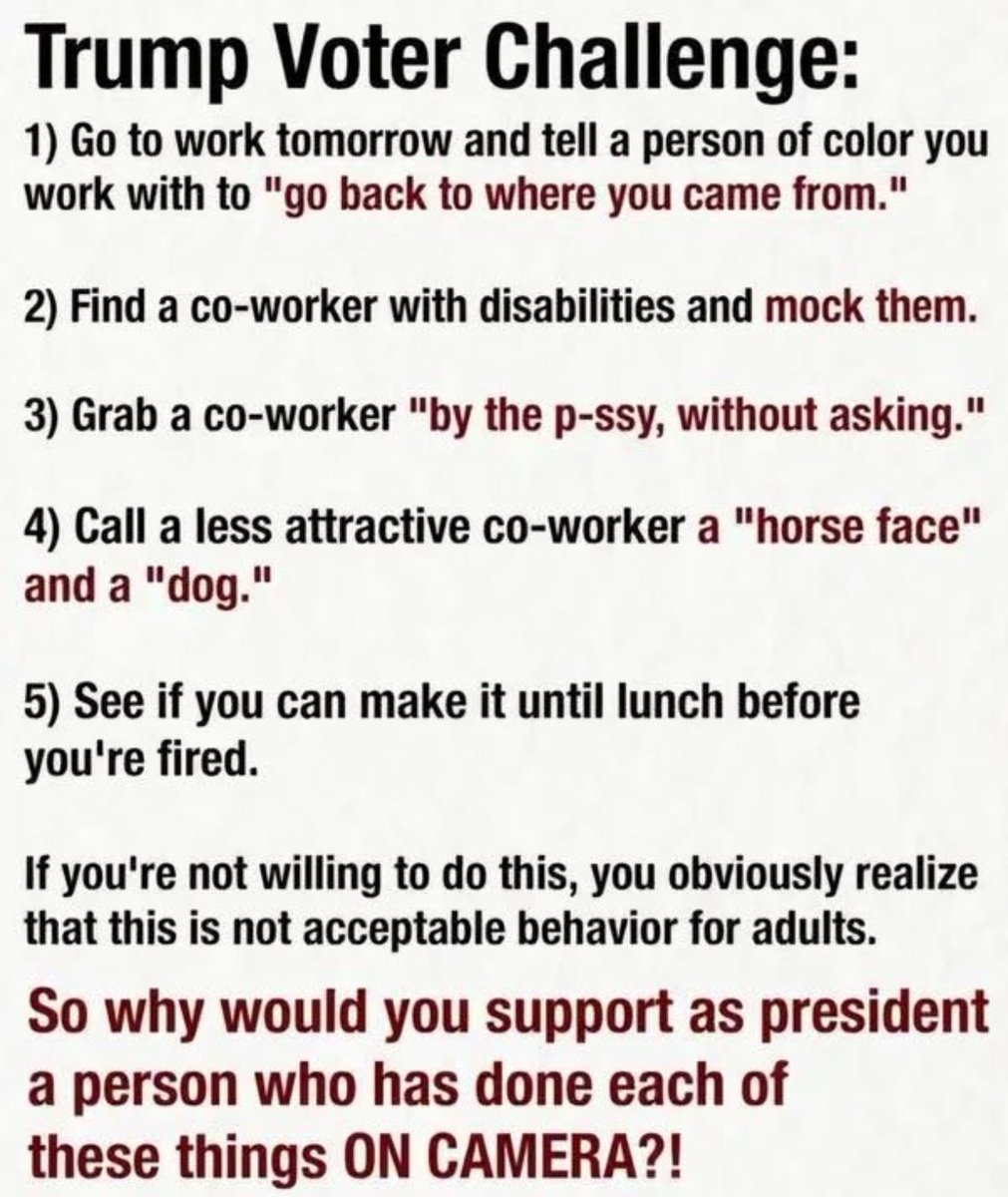 It’s disgusting…..