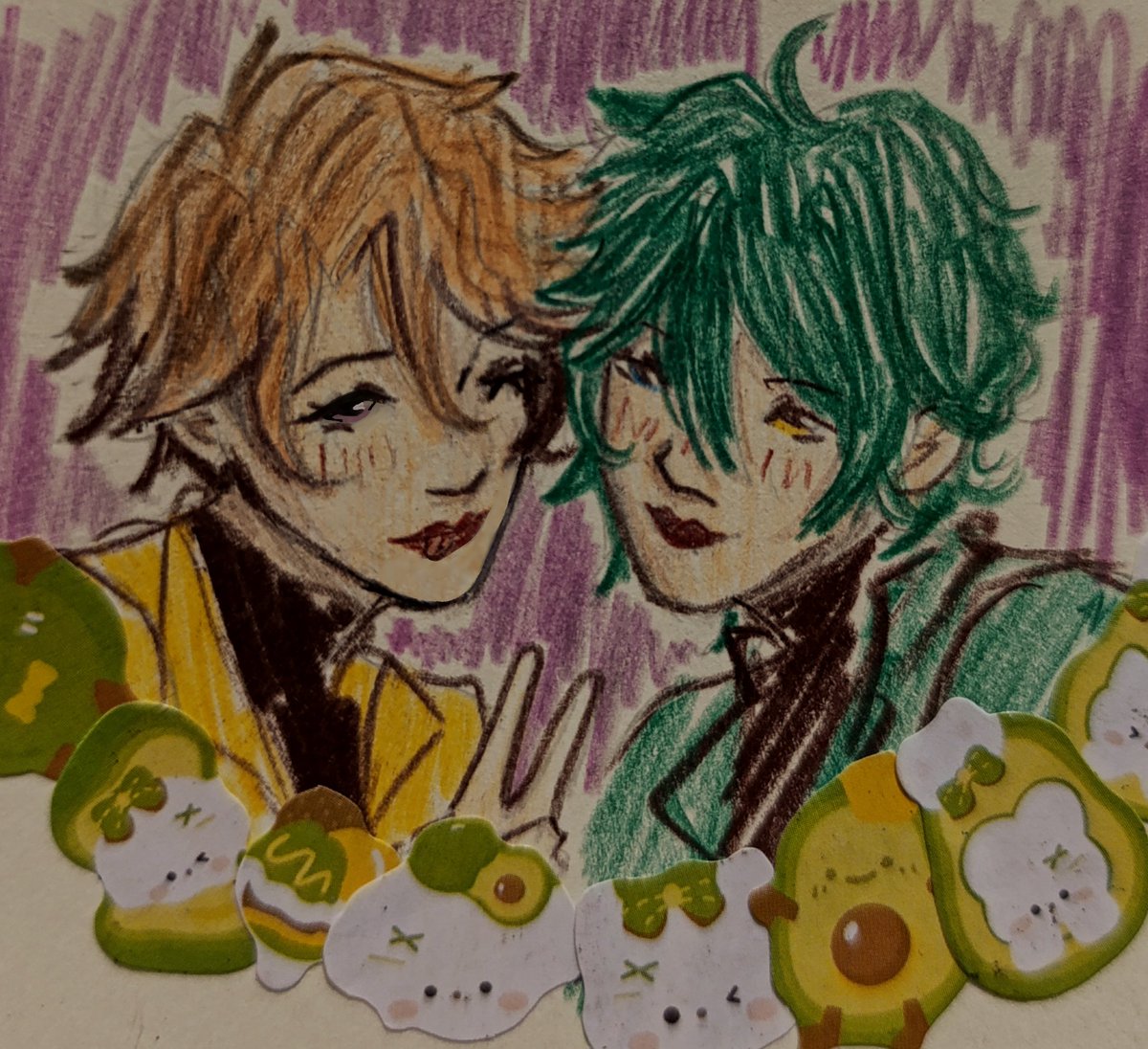 Подружки
#あんスタ #enstars #украрт