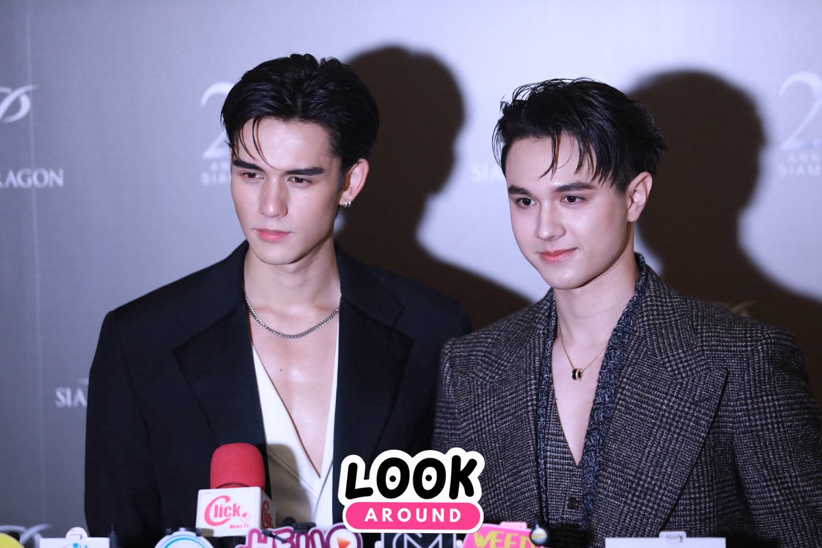 LookAround_TH's tweet image. ช่วงสัมภาษณ์ “เทศน์ ไมรอน - ไมกี้ ปณิธานกี้” ในงานฉลองครบรอบ 20 ปี “Siam Paragon 20th Anniversary: A Journey of Extraordinary Dreams”

#TateMyron #MikePanitan 
#SiamParagon20thAnniversary 
#BeExtraordinary #LiveExtraordinary #DreamExtraordinar