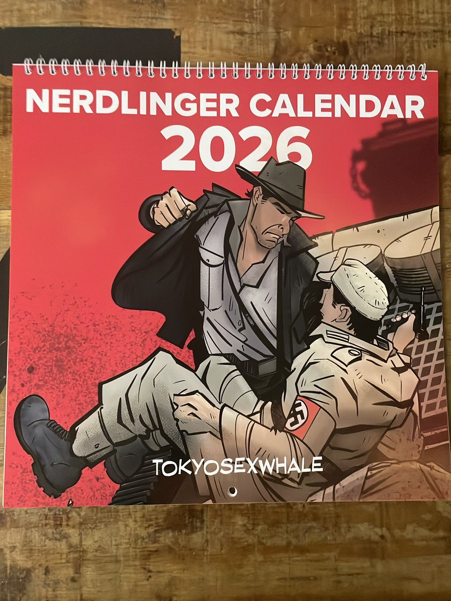 tokyosexwhale's tweet image. COMPETITION TIME! To say thank you for the orders I’ll give away one of my 2026 Nerdlingers calendars. 

To win just RT and follow and I’ll pick a winner on Monday 1pm. 

My shop infinitebacon.com 20% OFF Black Friday deal on prints with the code BF20