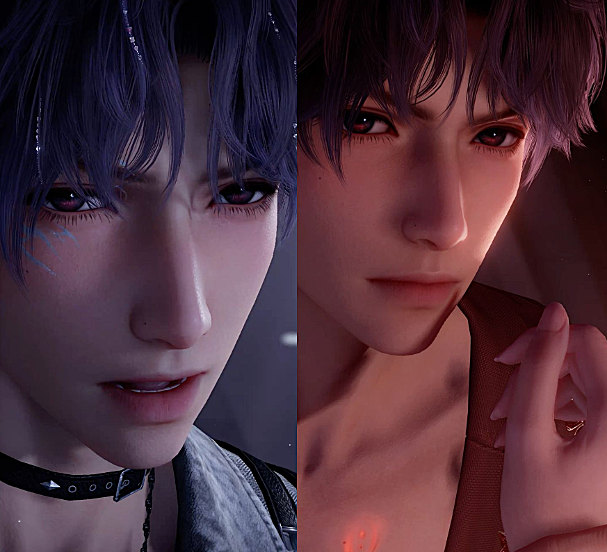 Something about he looks at you here makes it clench