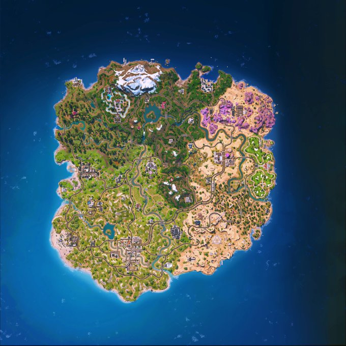 mathisFOR2's tweet image. Map chapitre 7 fortnite 🔥🔥👀

#Fortnite