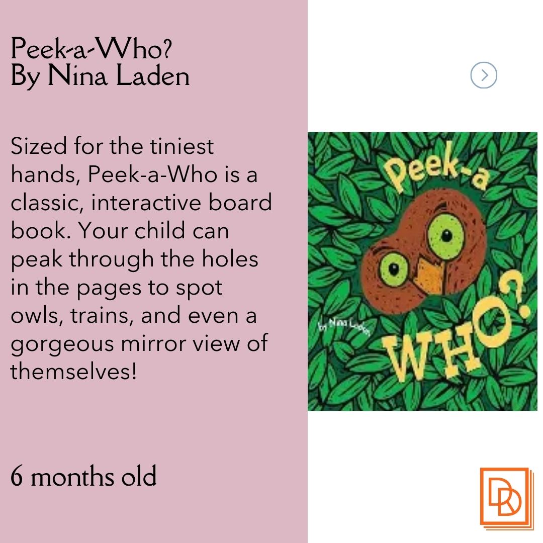 DDReading's tweet image. Prescription for Reading #2 for November 2025! Ages 6-12 months.
Talk, Sing, Read, Play. Everyday! 
#booksforkids #books #parenting #kids