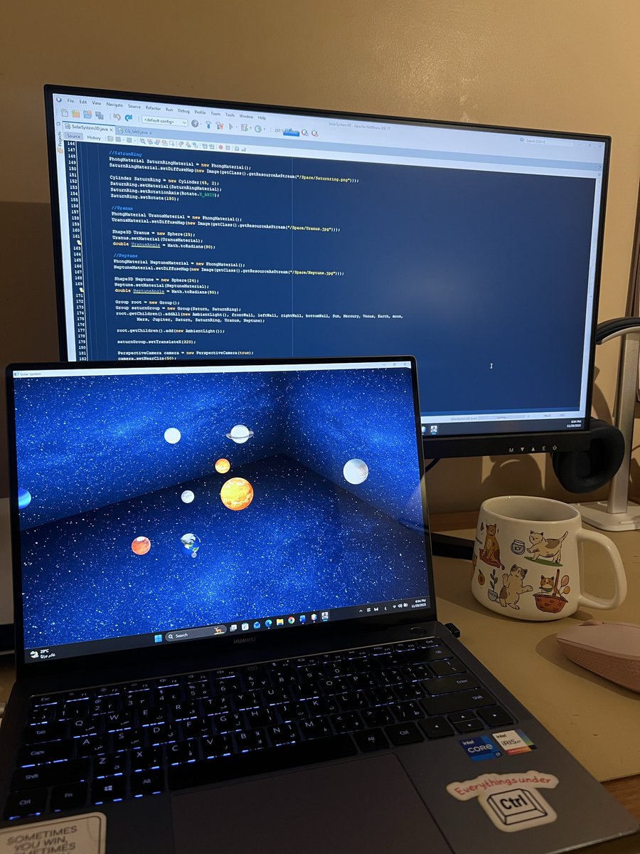 ic_b1's tweet image. امتع مشروع اشتغلت عليه من دخلت التخصص 🤭😂
#Computergraphics