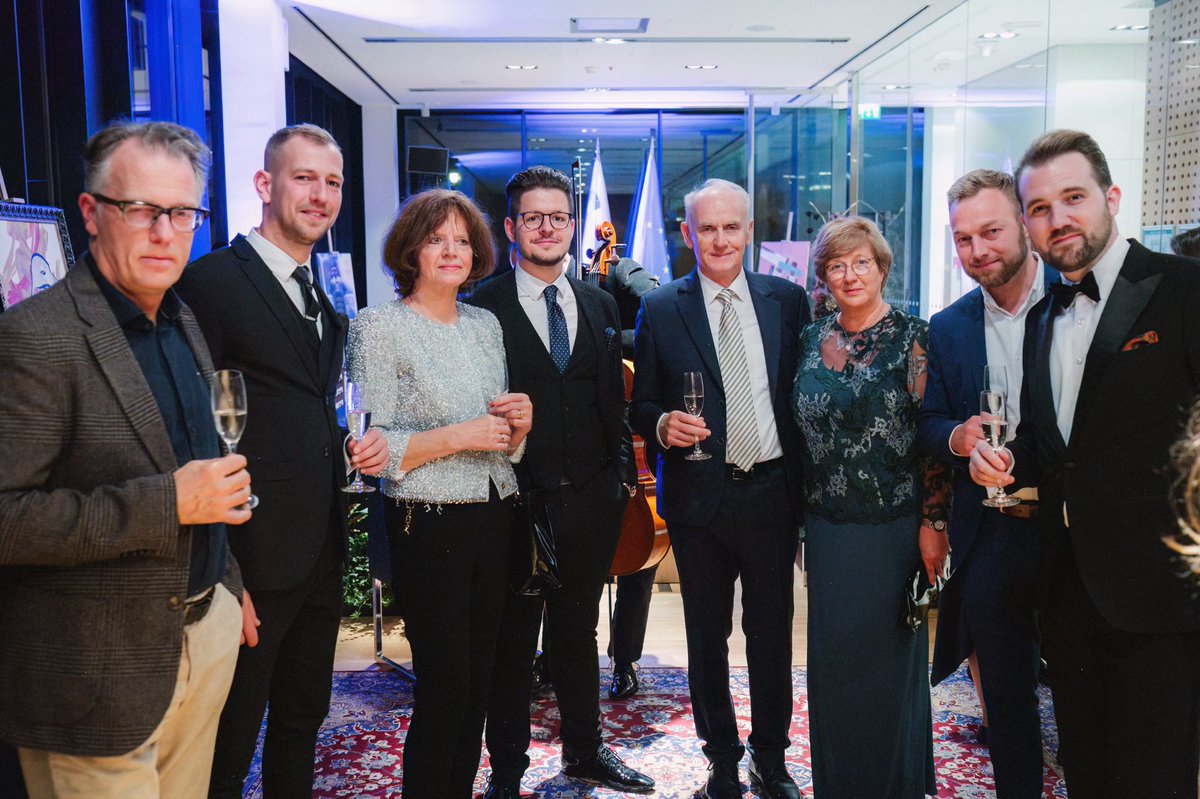 aamicorporation's tweet photo. Grand opening ceremony of ART Expo Ljubljana 2025 (ART Expo International), held on Thursday, 20 November 2025. #artexpoljubljana #art #artexpo #aamicorporation #btccity #artexpointernational #artexpoljubljana2025 #aami #artfair #ljubljana #brdoestate #slovenia🇸🇮 https://t.co/FbNwCkYx10