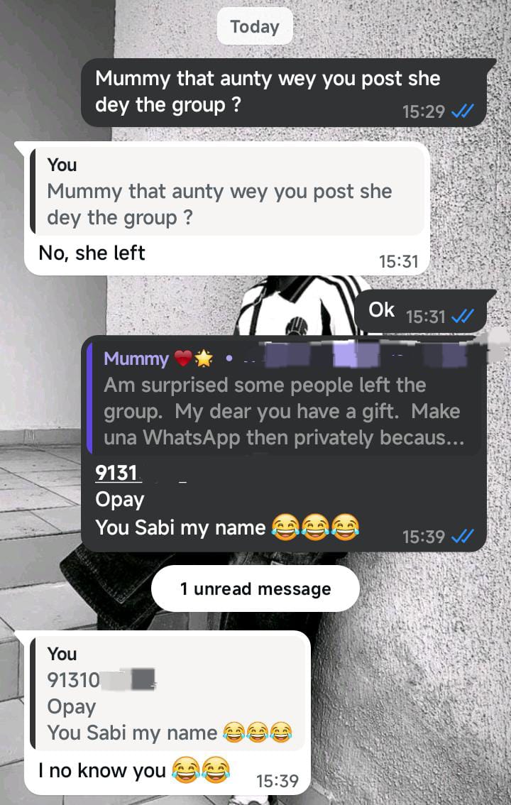 It's always your own blood 😂