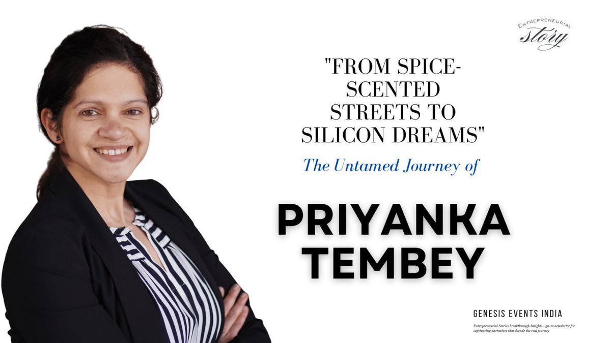 genesiseventsin's tweet image. In the digital world, Priyanka Tembey is crafting defenses that will shape the future. From Pune to Silicon Valley, she is transforming cybersecurity. buff.ly/M4BKVSg

#WomenInTech #Cybersecurity #IndianInnovation #TechLeaders #Startups #PunePride #AI #WomenWhoCode