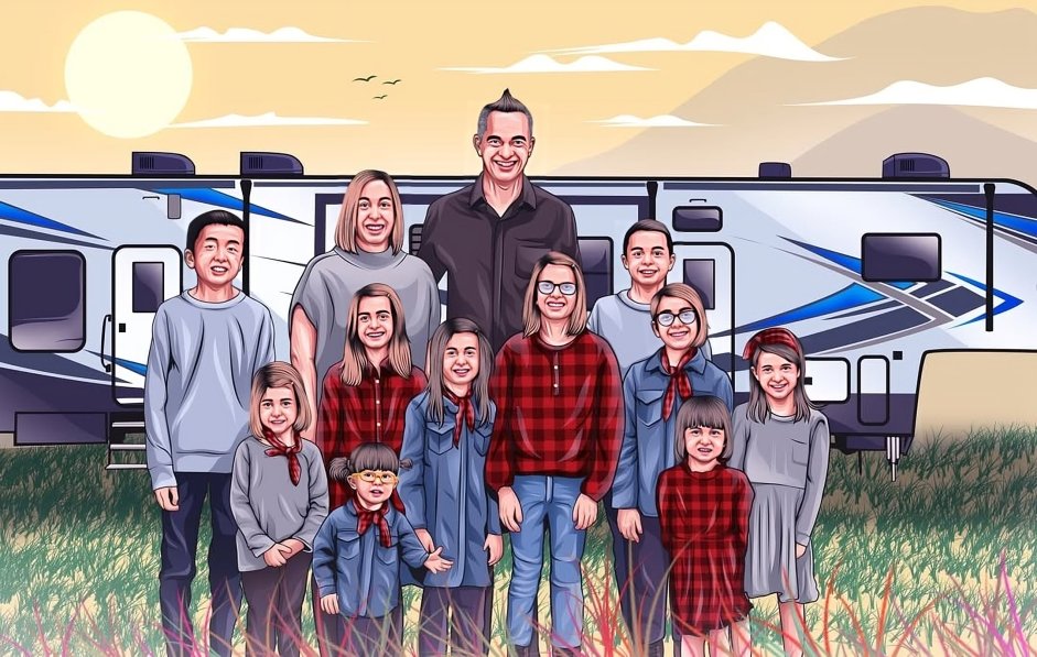 Petrova_Katt's tweet photo. Family moments turned into art ❤️
#familyart #digitalportrait #illustration #commissionsopen #creative https://t.co/nAr2atD2rl