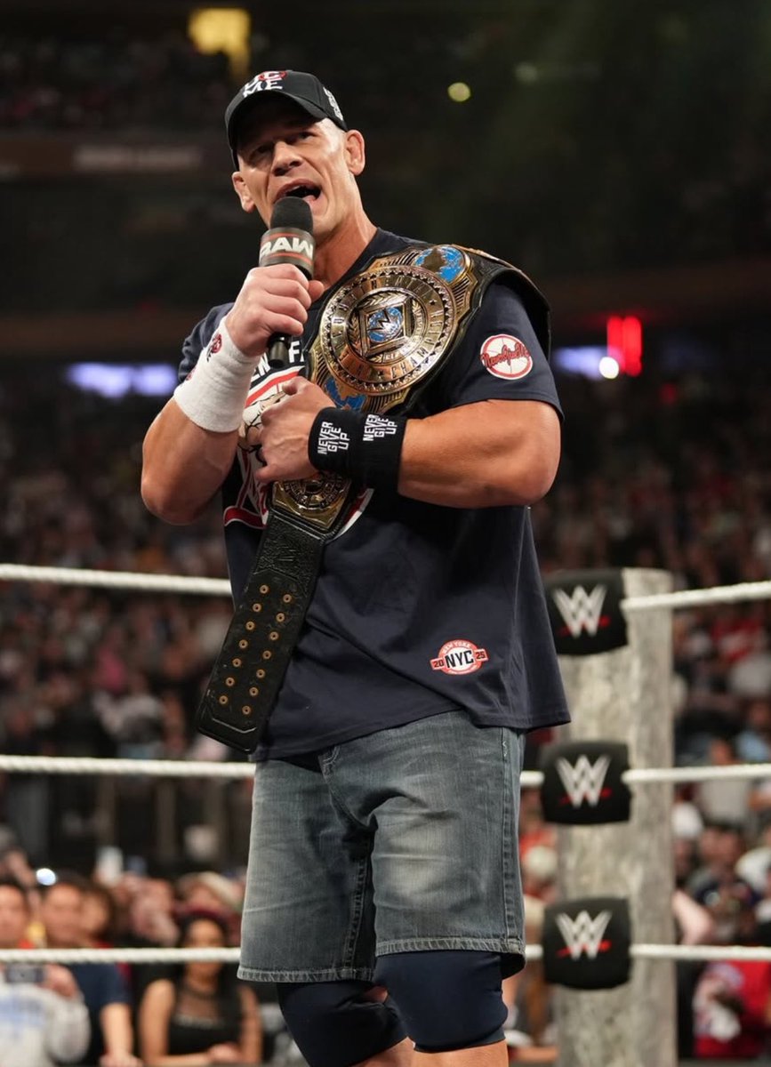 Tonight is the FINAL PPV/PLE of John Cena's career.

In exactly 2 weeks, his career will be over.

I AM NOT READY 💔