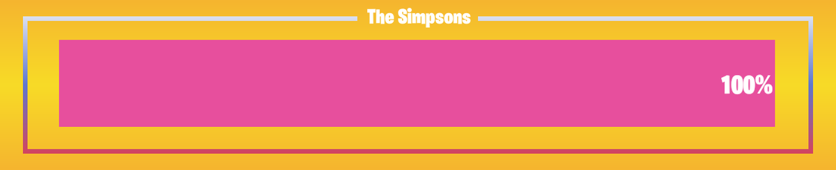 FNProgressBot's tweet image. 🟥 Progress: 100.0%      🟥 Remaining: 0 days
#TheSimpsons #FortniteSimpsons