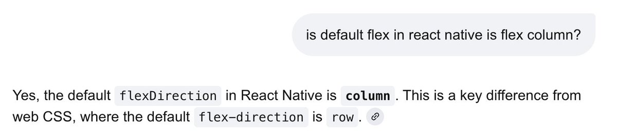 sachinkmohan's tweet image. Ok that&apos;s a learning from Web to App Development

#reactnative #css