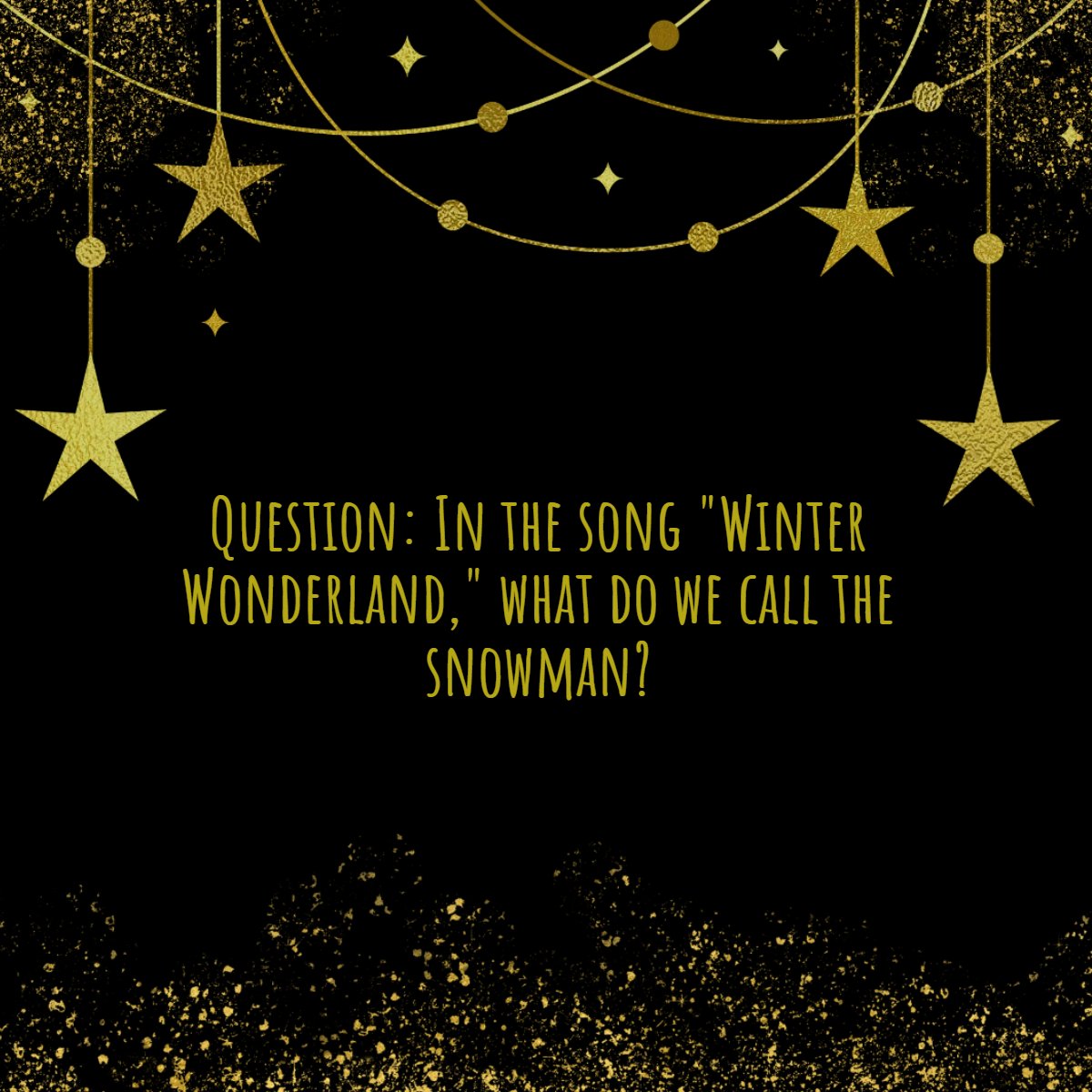 brevardhomes's tweet image. Complete the lyrics: 

In the meadow, we can build a snowman
We&apos;ll pretend that he is... 

Got the answer? If you said Parson Brown, you&apos;re correct! 👍

#winterwonderland #snowman #JustforFun