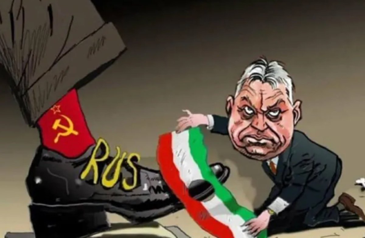 <a href="/Daractenus/">Daractenus</a> Every country has intelligence services. You should know that #Putin has the KGB influence agent #ViKGBtor Orban in his hand.

1. Orban's past
2. His corrupt businesses 
3. Putin gives him a kick-back from the gas and oil export to Hungary.

Orban's main job is to destroy the EU.