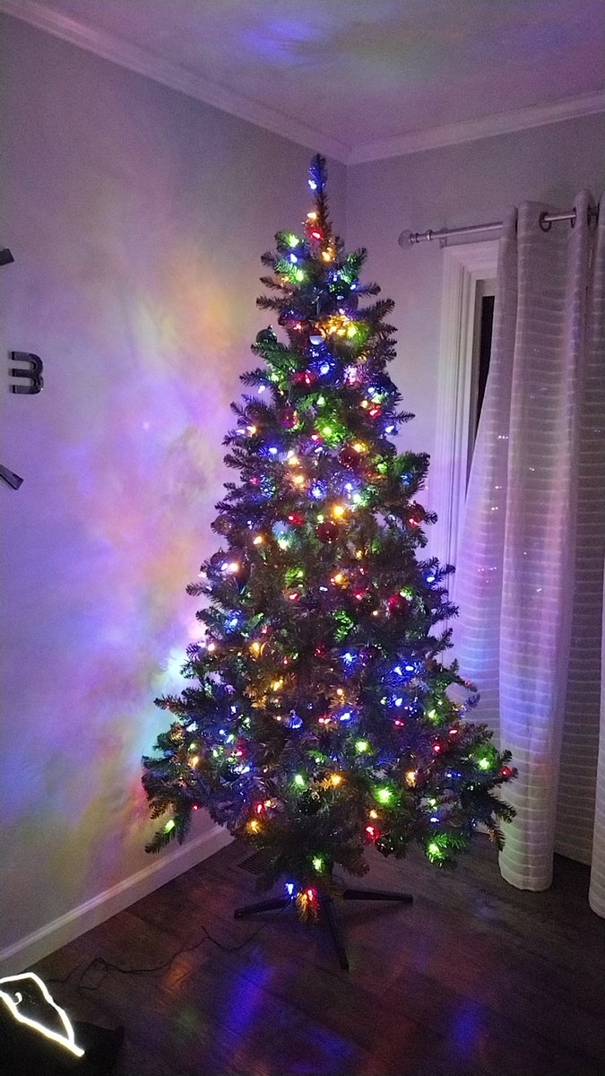 Look at my boyfriend and I's tree!!! 💖😊 I love decorating the tree every year!!!