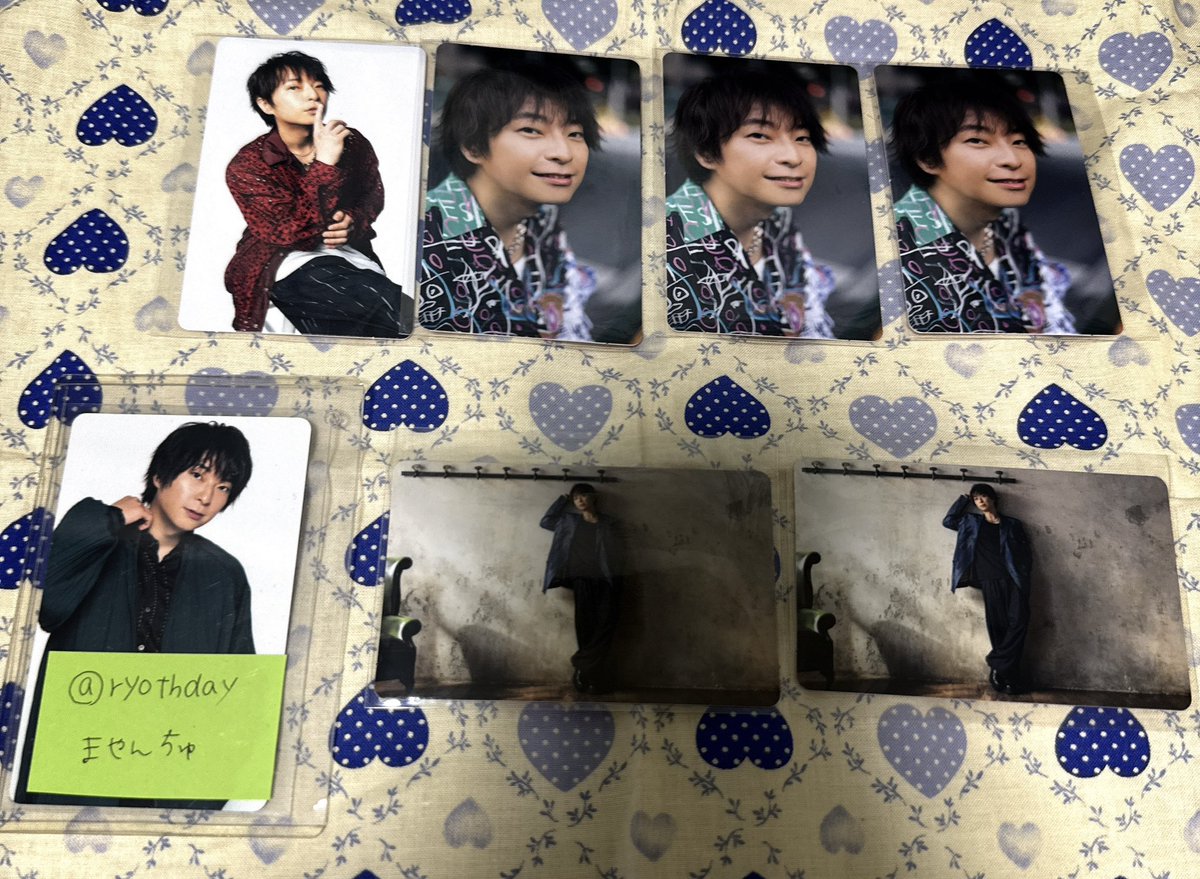 ryothday's tweet image. Kiramune キラミューン 柿原徹也 ライブツアー2025-2026 ENJOYFUL!!!!!!!!!!!!!!!
 ランダムフォトカード フォトカ

譲:画像1枚目
求:画像2枚目 求スタンプ(数は求めている枚数)

纏めての方優先
12/13(土)静岡公演または郵送での交換希望(郵送の場合はツイフィお読み下さい)
よろしくお願い致します。