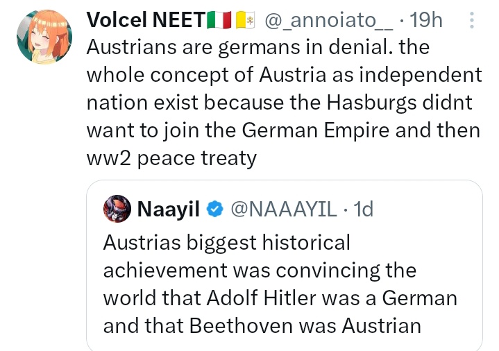 Lebensraum vibes ...