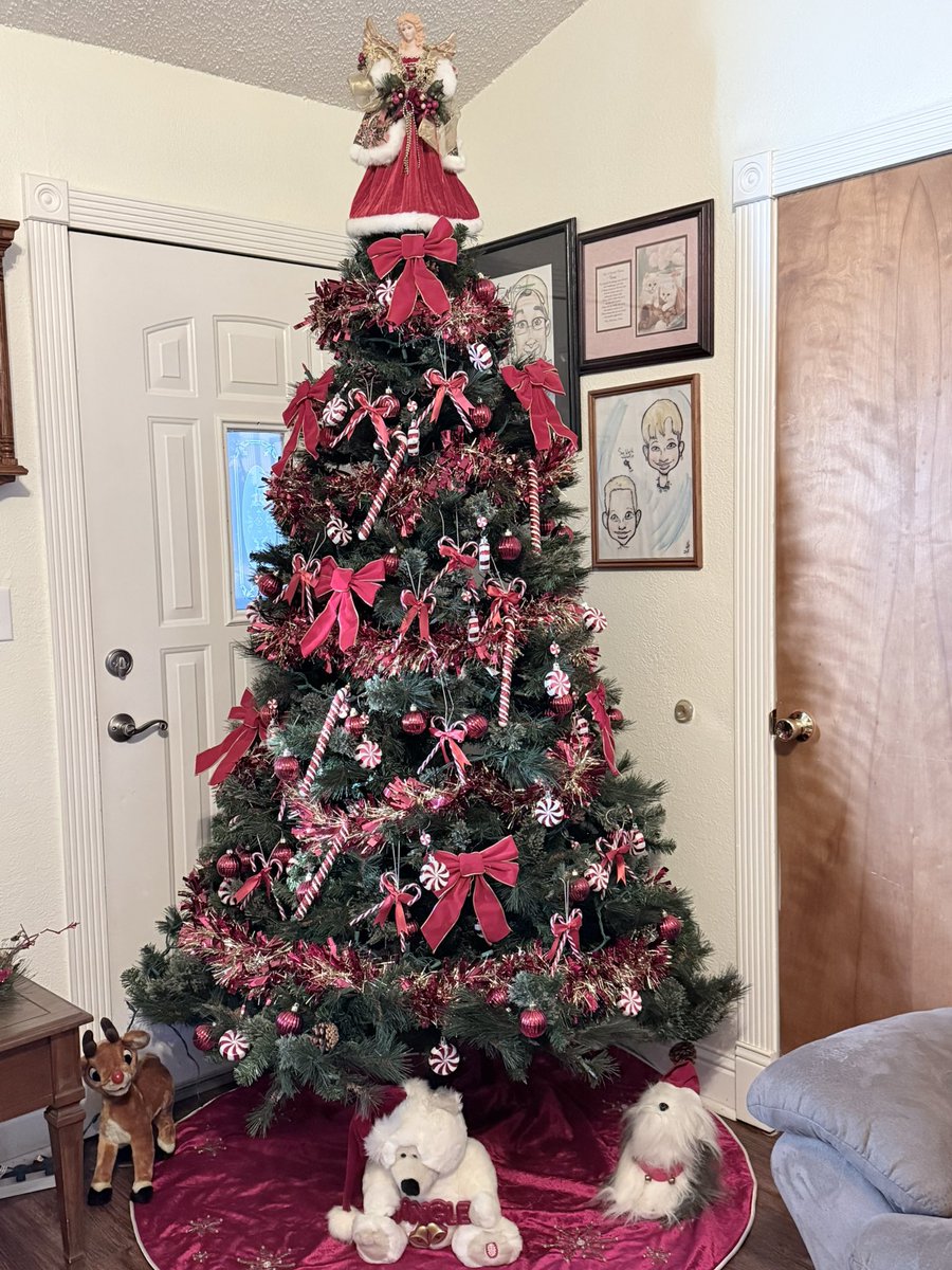 It’s beginning to look like Christmas around here.