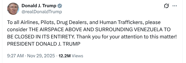 venanalysis's tweet image. Maximum alert!