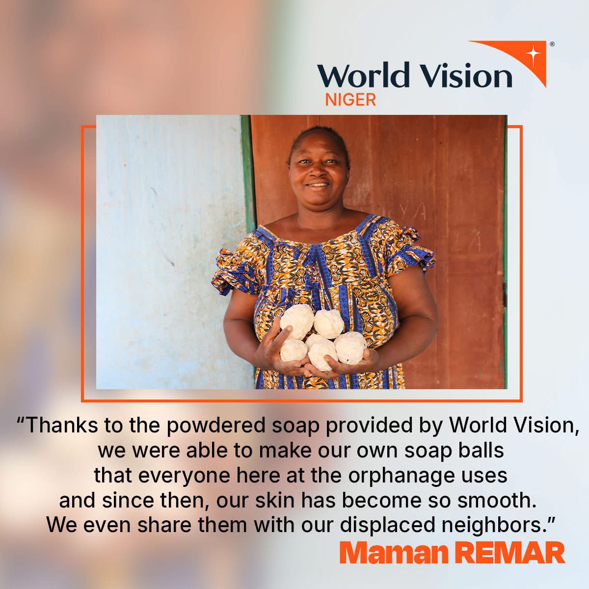 WorldVisionNe's tweet photo. Un Gift In Kind (GIK), c’est un don en nature : vivres, vêtements, médicaments ou fournitures essentielles.
À l’orphelinat REMAR, ce geste solidaire a apporté un réel soulagement aux enfants et autres habitants en renforcant leur dignité.
#GiftInKind
#WorldVisionNiger https://t.co/U10xHjaBU6