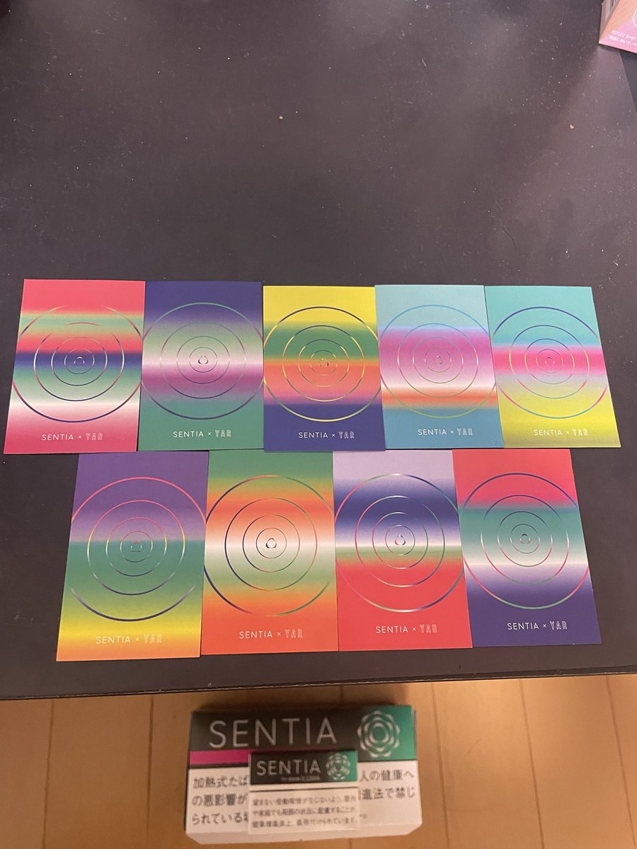 VxhpNr's tweet image. はいコンプリート🍑
#SENTIA
#IQOS