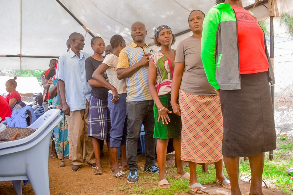 Today, at Kowino Market in Nyalenda, Kisumu East, walking alongside community members as they registered for voter cards and applied for national IDs. 

Ensuring widows and residents, especially those who often face barriers, could easily access these essential services. Identity