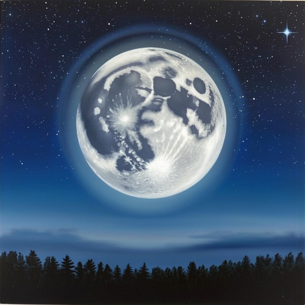 masterkey077's tweet image. #neuralnetwork #art #rarible #moon #night #nft