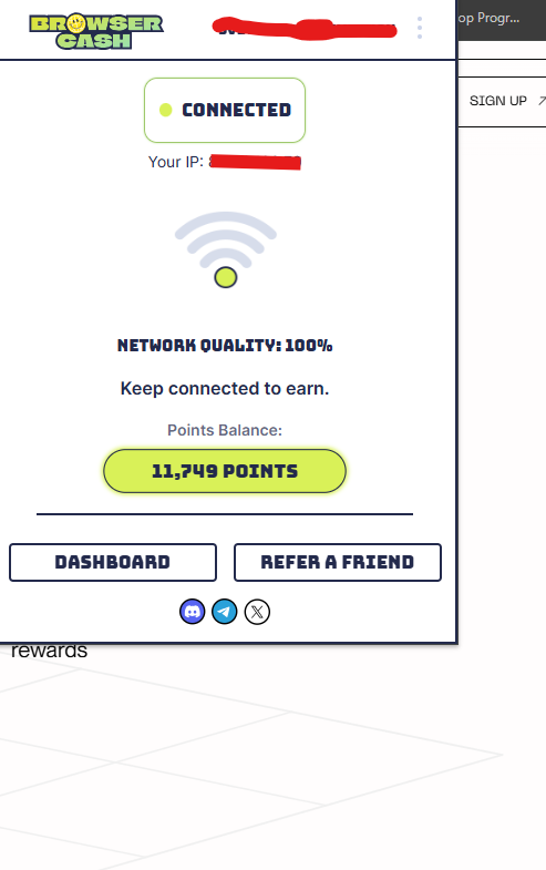 Bitnova2025's tweet photo. BrowserCash  - New alpha #DePIN #airdrop!
Simply download the extension
https://t.co/7QgyRYrEEd…
and sign up in it. ↗️🎁10 000 bonus points from my referral.
Site: https://t.co/EbeUG93NlA
Discord: https://t.co/GpC2sA9Wnm
TG: https://t.co/AsBtAlXpq7
#AirdropCrypto #Web3 https://t.co/NPEIfupgmq