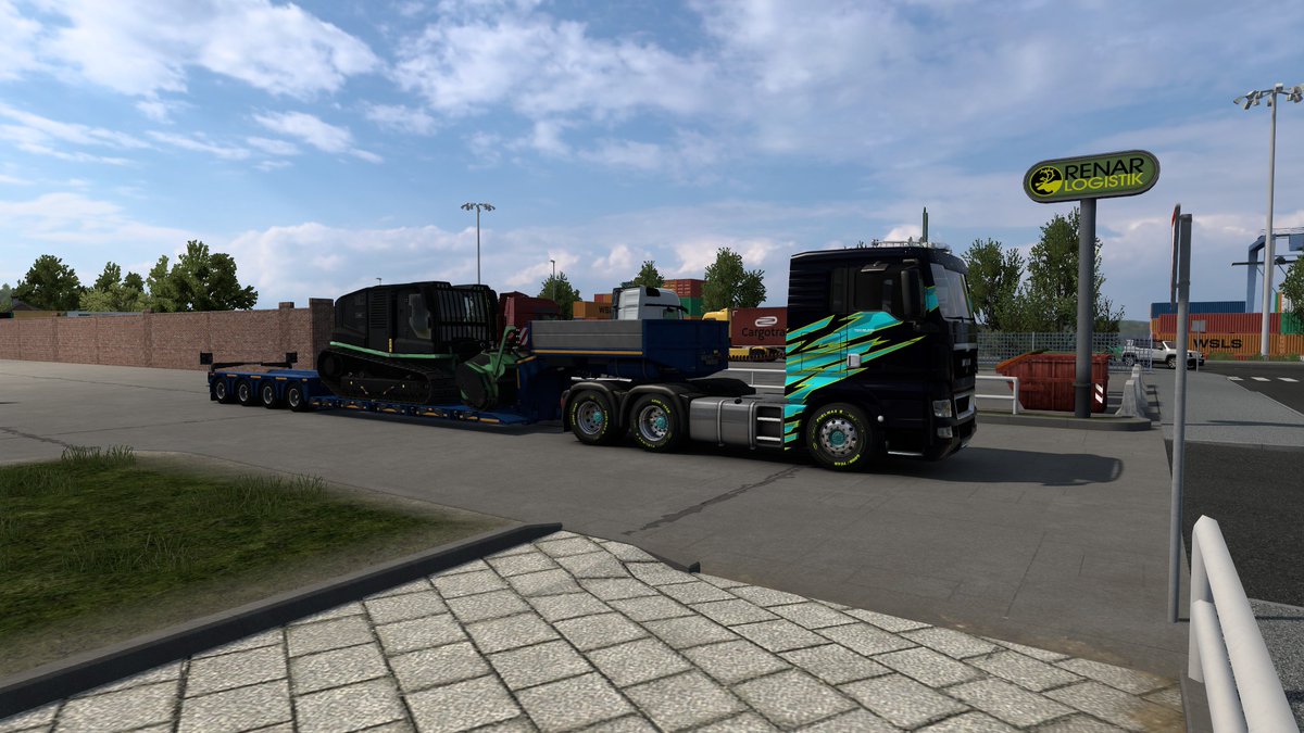 Jbsnake_'s tweet photo. Got my first load delivered for the #CruisingNordicHorizons event! Mulcher from Oslo to Lillehammer Norway. @SCSsoftware #ETS2 https://t.co/KXBDDuxzEI