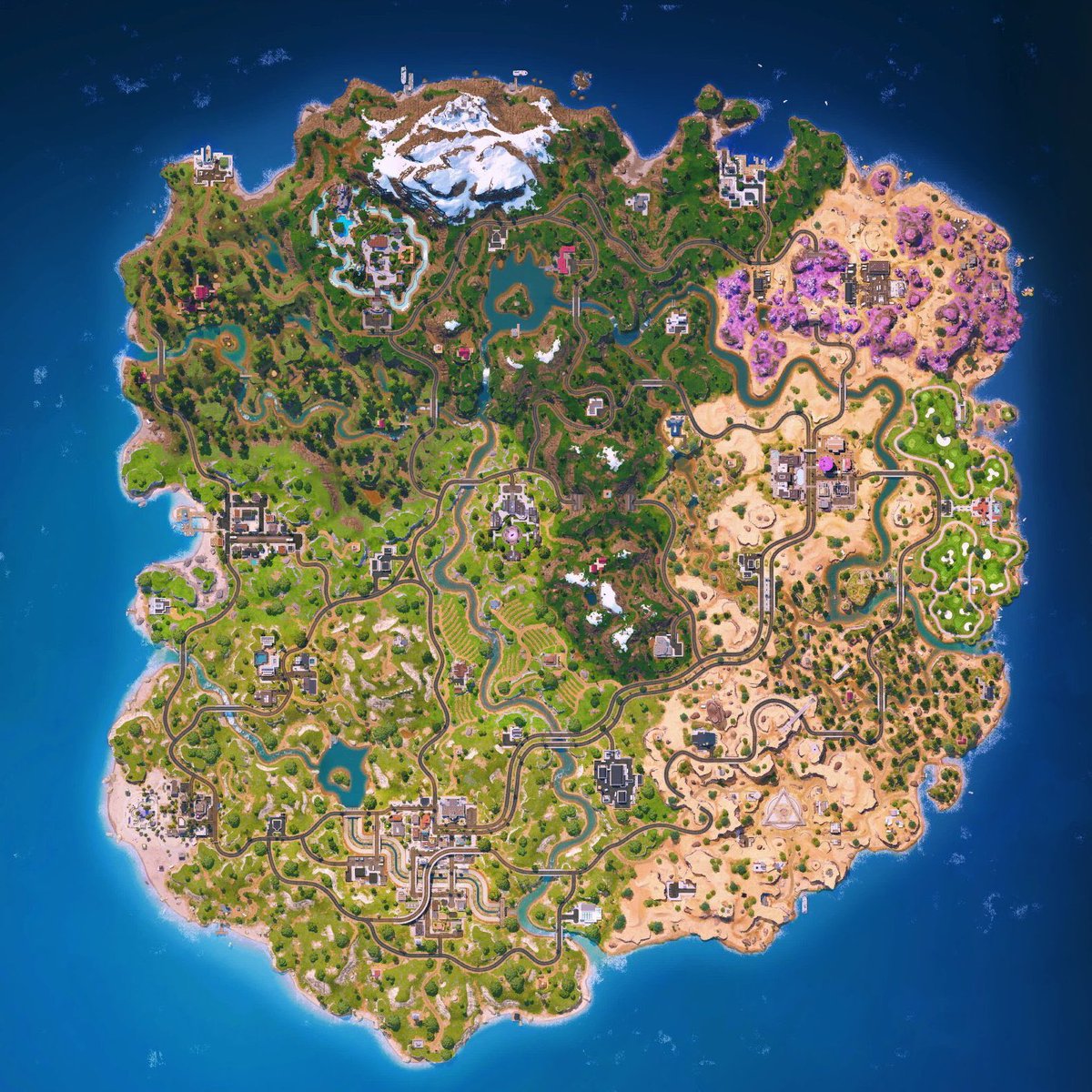 FNcompReport's tweet image. Chapter 7 Season 1 Map