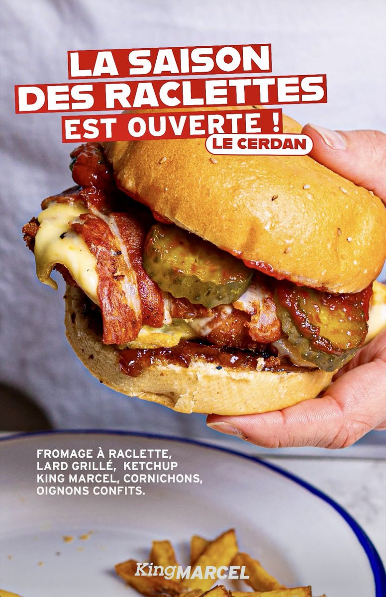KingMarcelFan's tweet photo. Le MARCEL CERDAN,
 un des Burgers Gourmets préférés des amateurs de #KingMARCEL 😛😜🍔 https://t.co/fTH9jg0ZhH