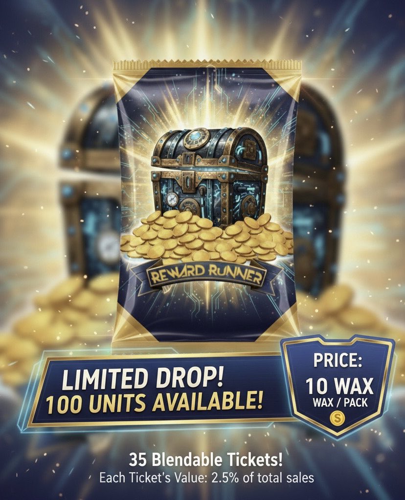 Reward runner wax tweet media