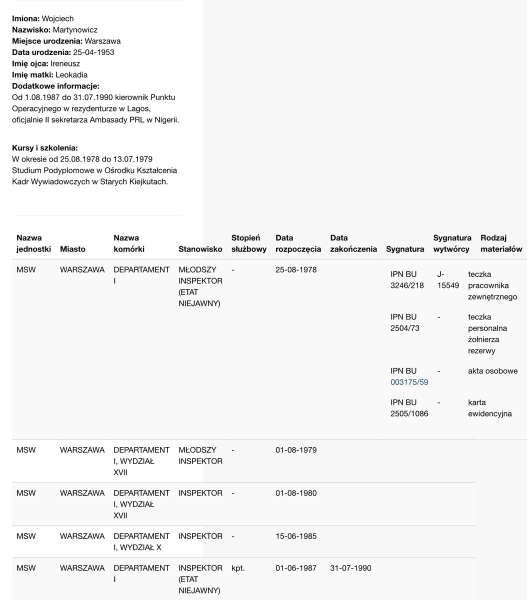 Gość Agnieszki Gozdyry, płk Wojciech Martynowicz. Uzupełniam - absolwent komunistycznej szkoły wywiadu w Starych Kiejkutach