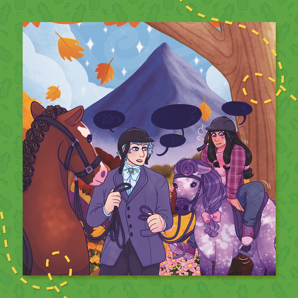 Hello. My name is Shawn Spencer, and this is my partner Lil Wayne….oh wait I mean @/cassiferlynnart (tumblr)

We are so excited to have @/cassiferlynnart joining us a page artist! As a lassie fan we know they are going to bring the serious and silly factor to the Zine!