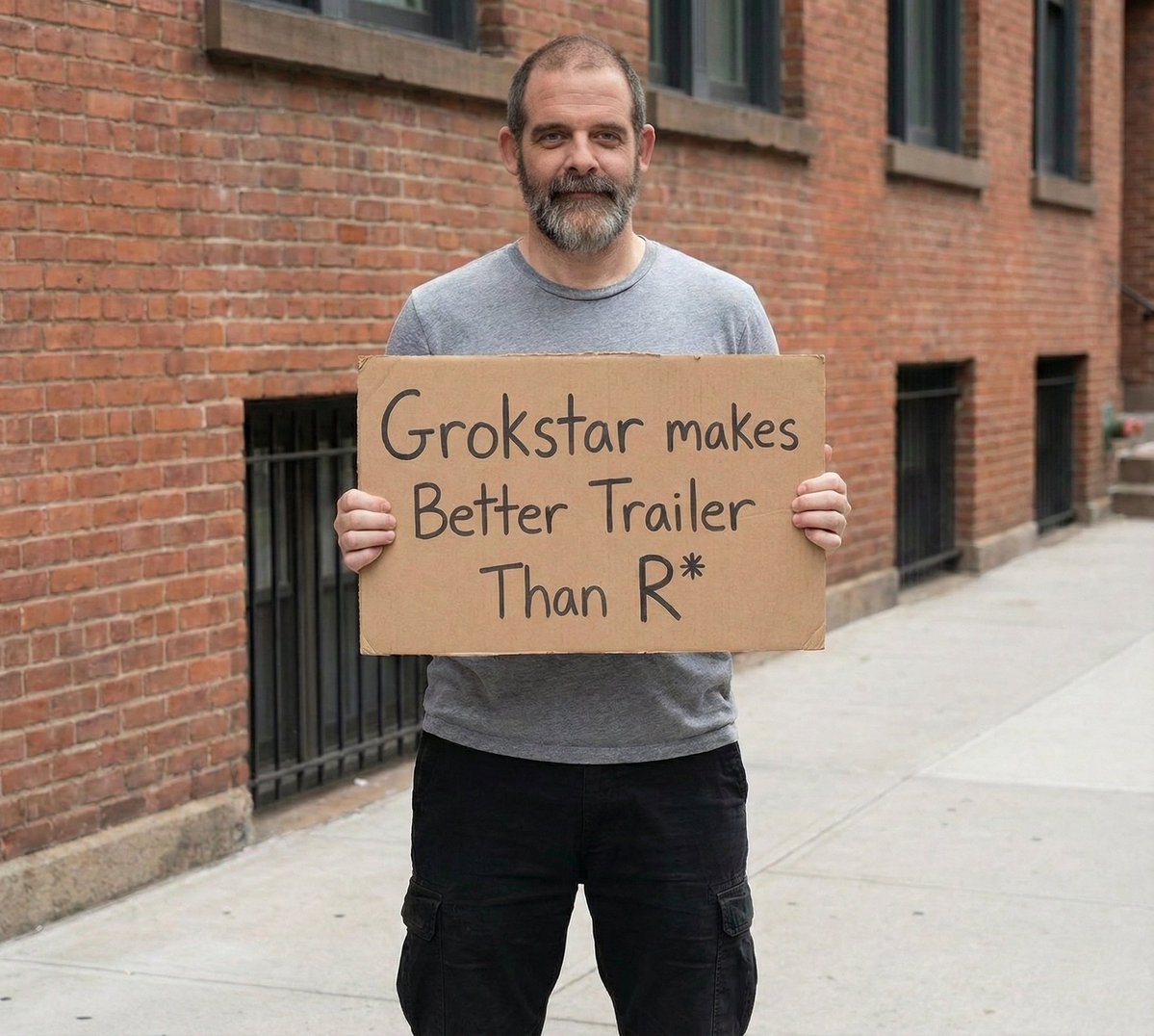 GrokstarGames's tweet image. Sam Houser doesn&apos;t lie. He just has a very optimistic, multi-year interpretation of the word &apos;soon&apos;.

GTA 6 fans to tag- @Entroprox, @Atomic_BLastiod, @b1374902, @AntonioBla12572, @NoManland667, @Jazz_Cruiser, @maelan_sdmr, @xcreed17, @TheGTAVerse , @profundofuego.