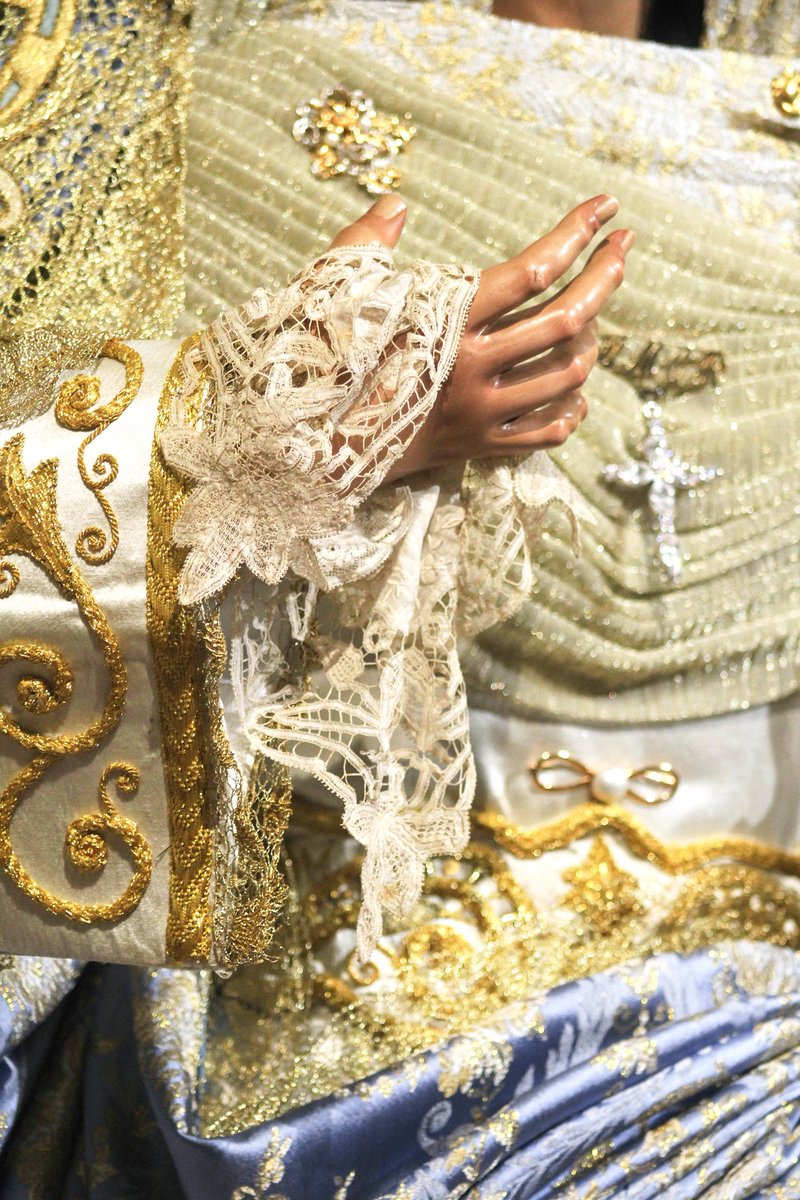 María Santísima del Amor luce ya ataviada para el tiempo de Adviento y para la festividad de la Inmaculada Concepción.