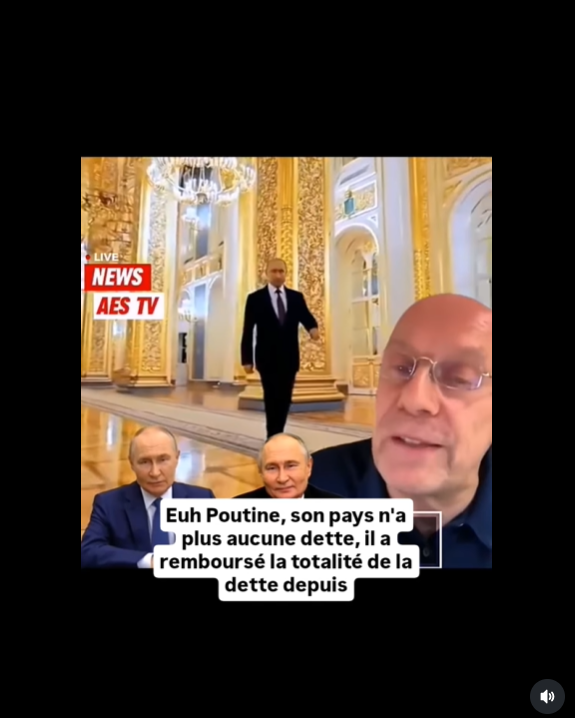 ChristinePP27's tweet image. tounkosanou
Le grand Poutine
#poutine #russie

instagram.com/reel/DPmnLEbiL…