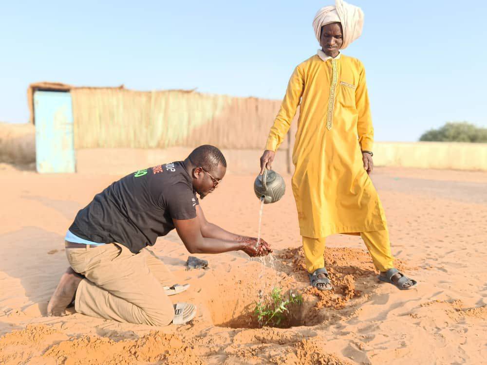 Fidèle à son engagement pour le développement communautaire, U-Report Muryar Matassa Mainé a mené le 25 novembre 2025 une action forte aux côtés du personnel de l’École Gidan Kadji : une séance de plantation d’arbres.