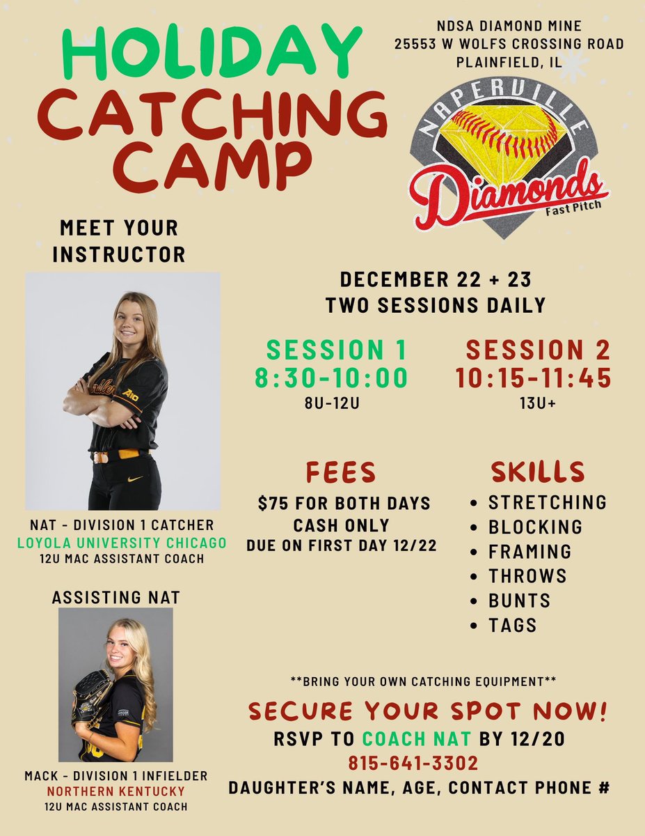 Naperville Diamonds tweet media